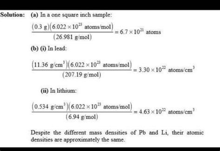 How many atoms are in a square centimeter?