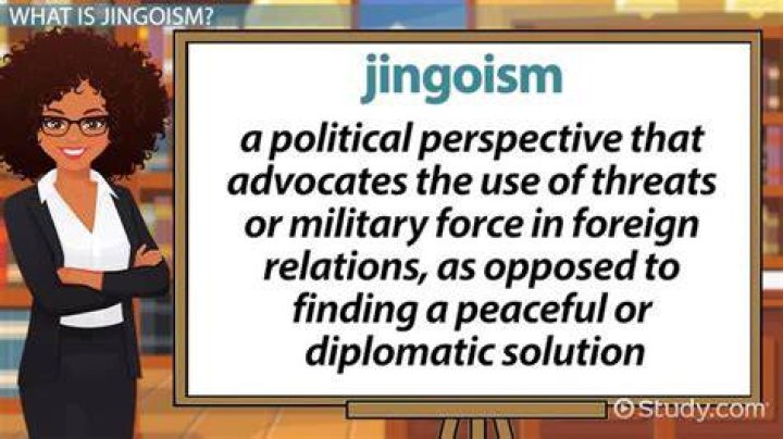 What does jingoism mean?