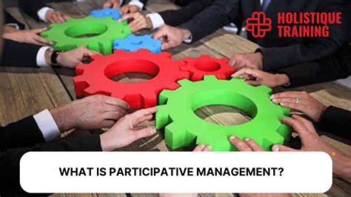 What is meant by participative management?