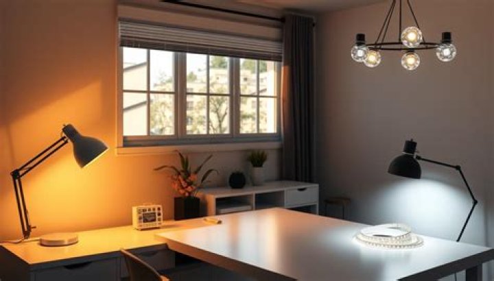 What is the best lighting for a workspace?