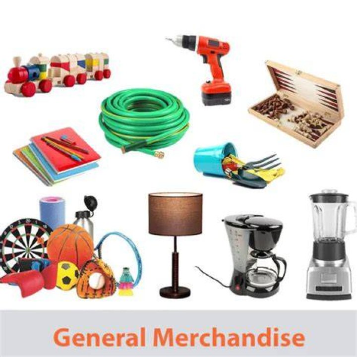 What items are considered general merchandise?