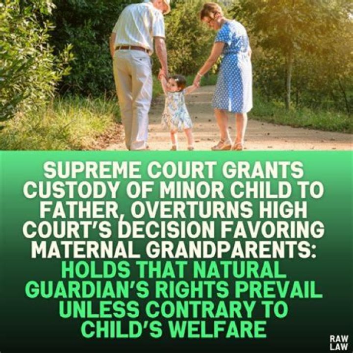 Who is natural guardian of a married minor girl?